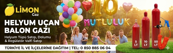 Helyum Gazı Tüpü Satış